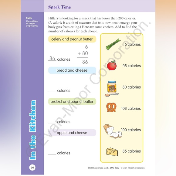 Evan Moor Math workbook bundle - Picture 14 of 16